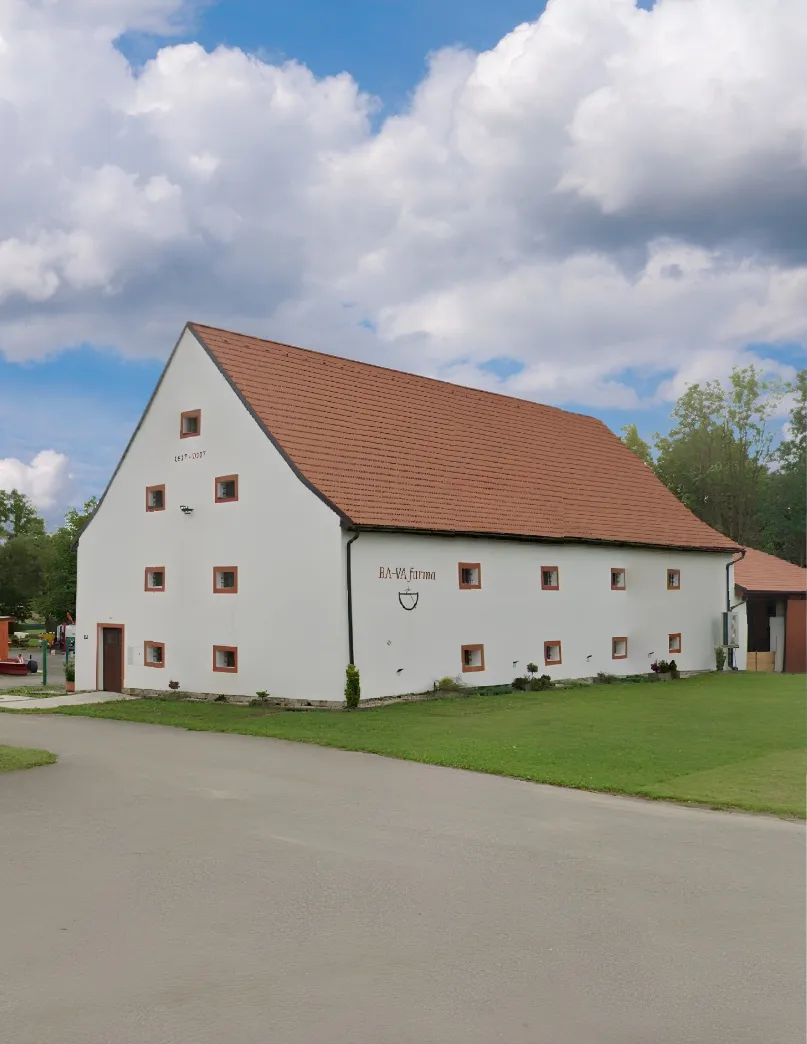 Špejchar BA-VA farmy v Olší, 1817
